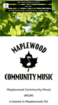 Mobile Screenshot of maplewoodcommunitymusic.org